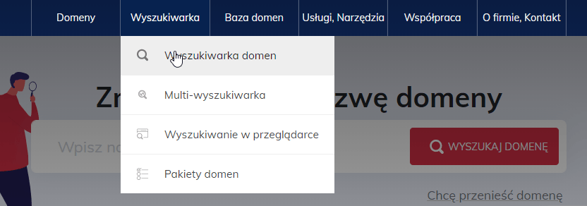 Wyszukiwarka domen