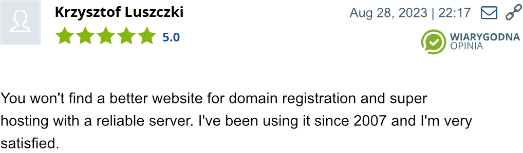 Opinion about Domeny.tv MSERWIS