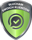 Certyfikat Słucham Swoich Klientów Opineo