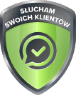 Certyfikat Słucham Swoich Klientów Opineo