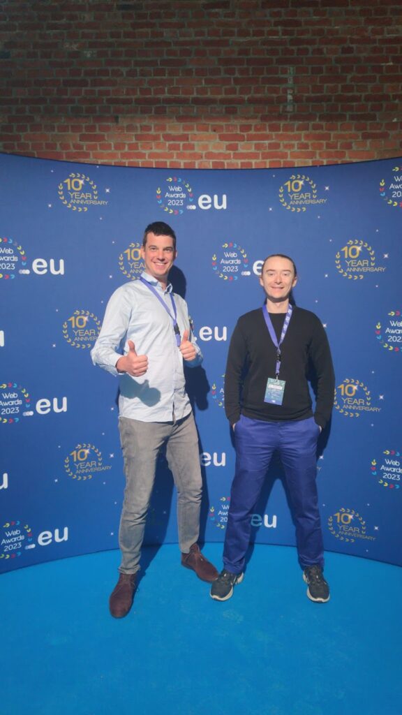 2023 .eu Web Awards domeny.tv i mserwis5