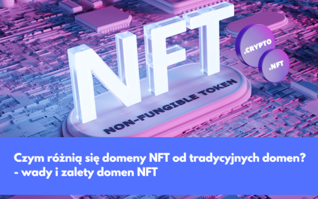 Czym r&oacute;żnią się domeny NFT od tradycyjnych domen? - wady i zalety domen NFT
