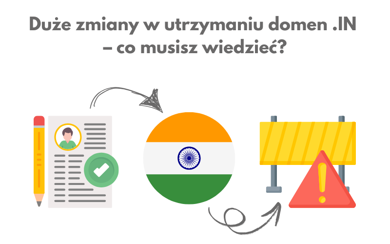 Duże zmiany w utrzymaniu domen .IN – co musisz wiedzieć?