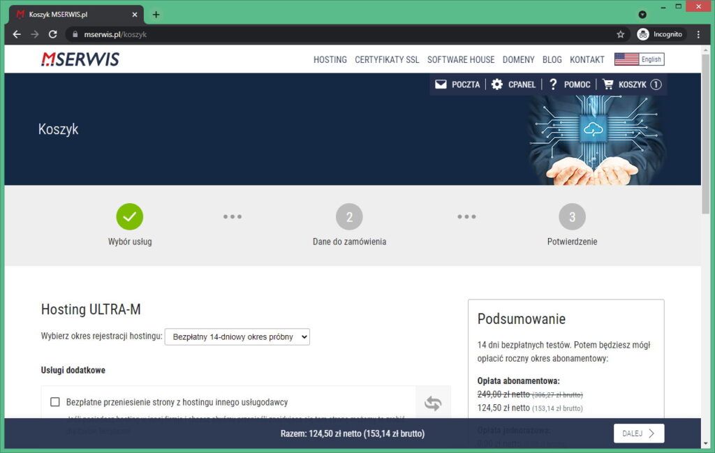 Rys1 Testowe Konto Hostingowe