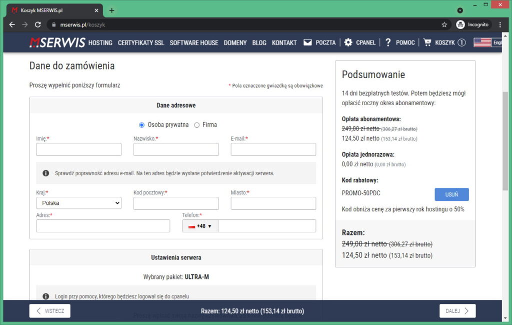 Rys2 Wprowadzanie Danych Hosting
