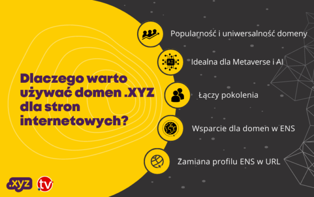 Dlaczego warto używać domen .XYZ dla stron internetowych? - postaw na najpopularniejsze rozszerzenie