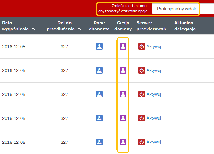 Jak zlecić cesję domeny .pl?