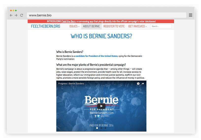 Domena osobista .bio