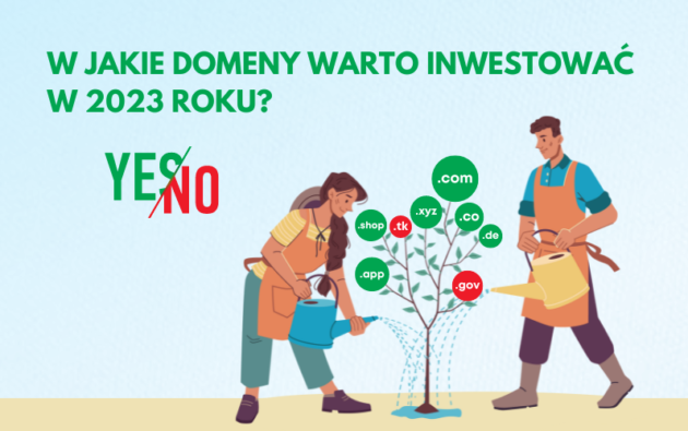 W jakie domeny warto inwestować w 2023 roku? Najpopularniejsze domeny na świecie