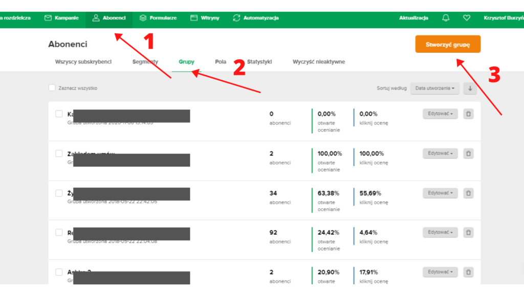 Rysunek 1 Rozpoczęcie procesu tworzenia LP 