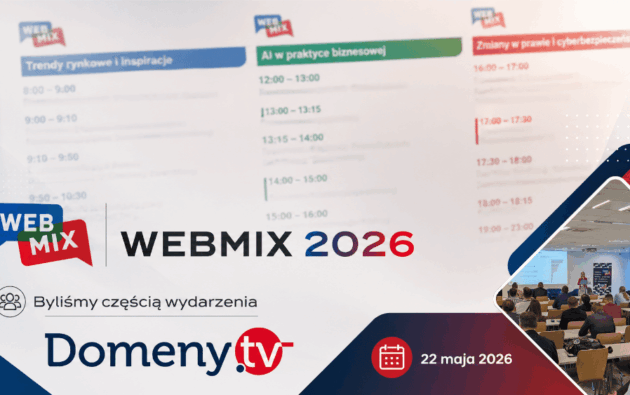 Domeny.tv na WEBMIX 2026 - relacja z kolejnej edycji konferencji