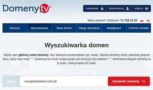 Wygasła rezerwacja .pl